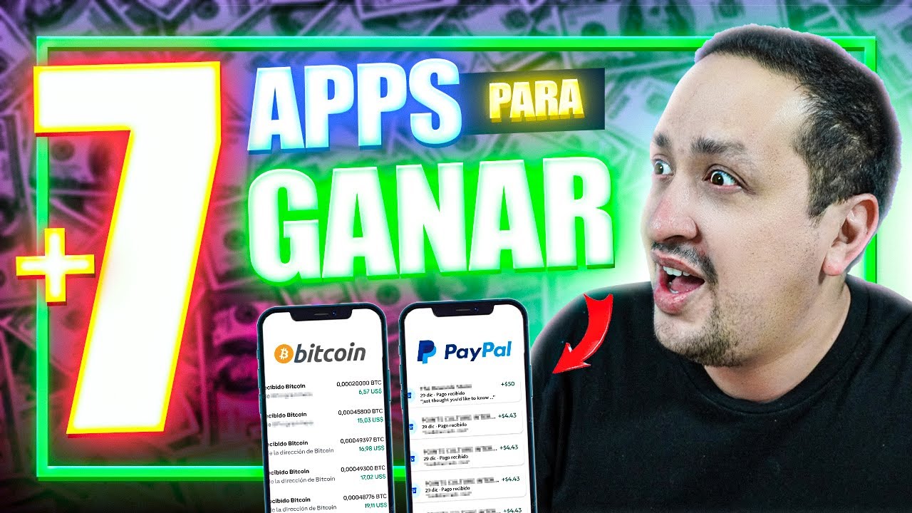 [+7] Las MEJORES Aplicaciones Para GANAR Dinero En PAYPAL Y CRIPTOMONEDAS  GRATIS 2023