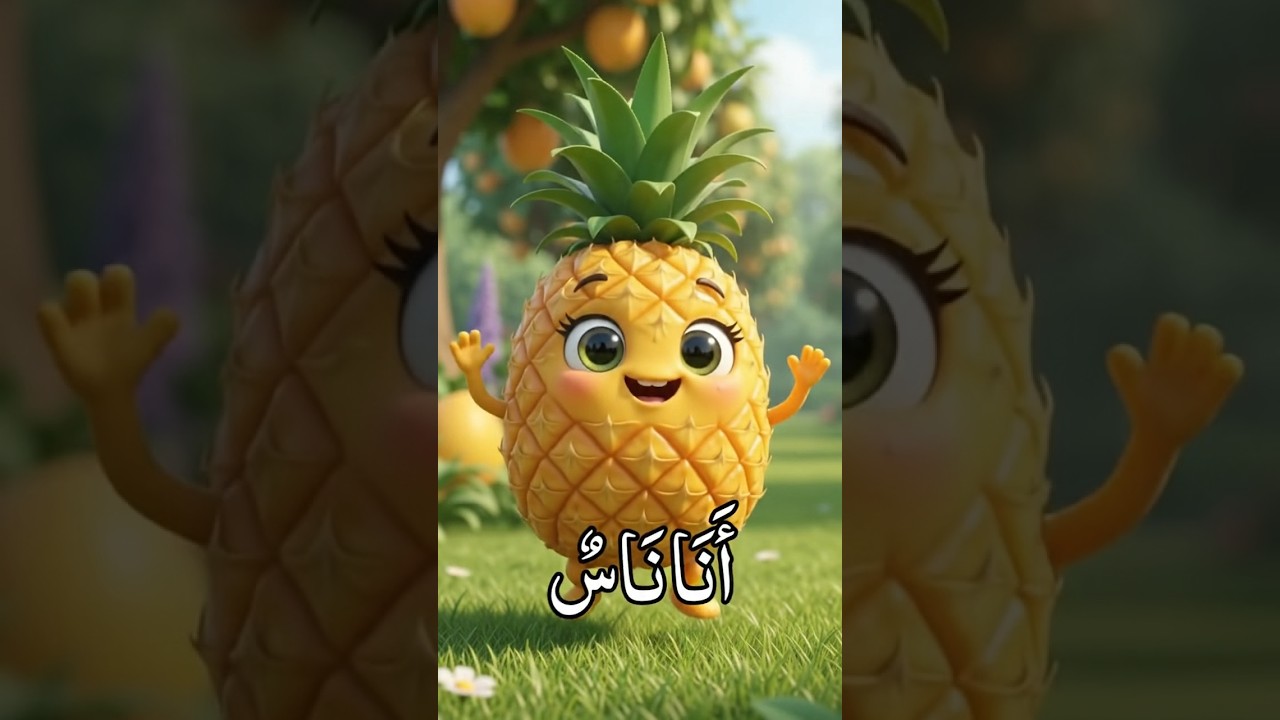 7 Fruits Names in Arabi🥰#shorts #arabic
