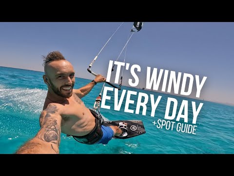 It's windy EVERY DAY on this island! Kitesurfing Bonaire + Spot Guide