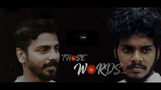 Those Words A Simple Malayalam Short Video Arun K S Akhil Mohan