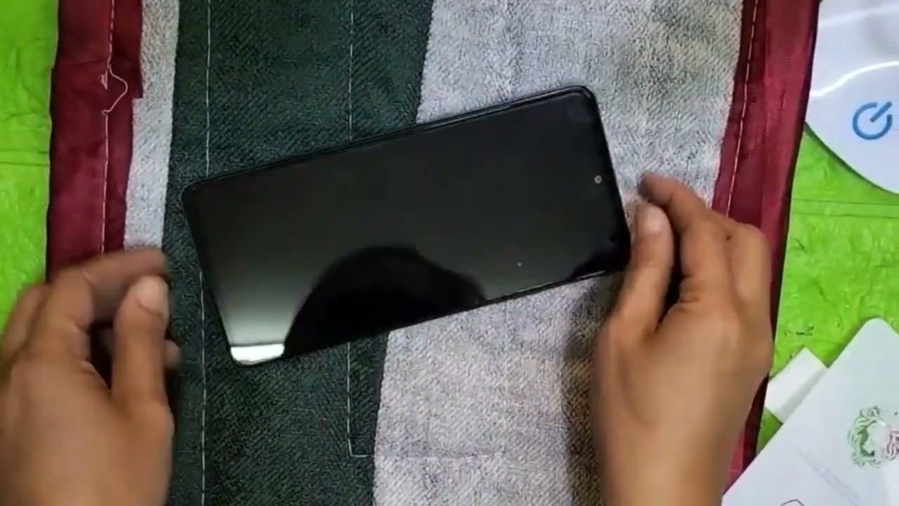 REDMI NOTE 10 PRO SCREE  PROTECTION USING OPPO A94 FULL TEMPERED GLASS SCREEN PROTECTOR