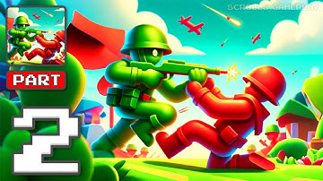 Toy Army - Gameplay Walkthrough Part 2 - Pocket Army Battle Squad (iOS, Android)