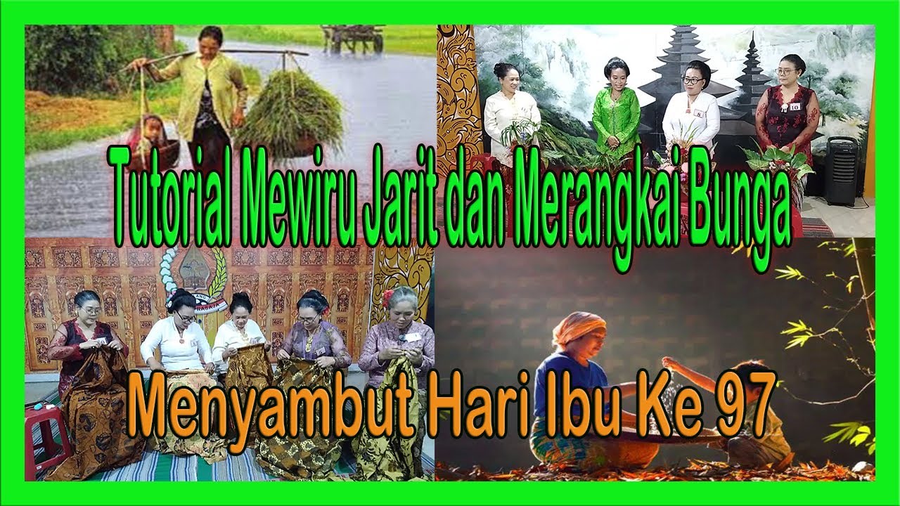 💥 𝐓𝐮𝐭𝐨𝐫𝐢𝐚𝐥 𝐌𝐞𝐰𝐢𝐫𝐮 𝐉𝐚𝐫𝐢𝐭 𝐝𝐚𝐧 𝐌𝐞𝐫𝐚𝐧𝐠𝐤𝐚𝐢 𝐁𝐮𝐧𝐠𝐚 𝐖𝐁𝐈/𝐖𝐏𝐒𝐈 𝐌𝐚𝐥𝐚𝐧𝐠 𝐑𝐚𝐲𝐚 ❤