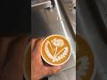 How to make flowers on cappuccino