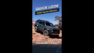 Heres a quick look at the 2025 Toyota 4Runner Trailhunter!