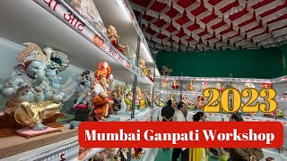 MUMBAI GANPATI WORKSHOP 2023 | SUNDAR AUR PYARI GANPATI BAPPA MURTI FOR HOME | MUMBAI GANESHUTSAV