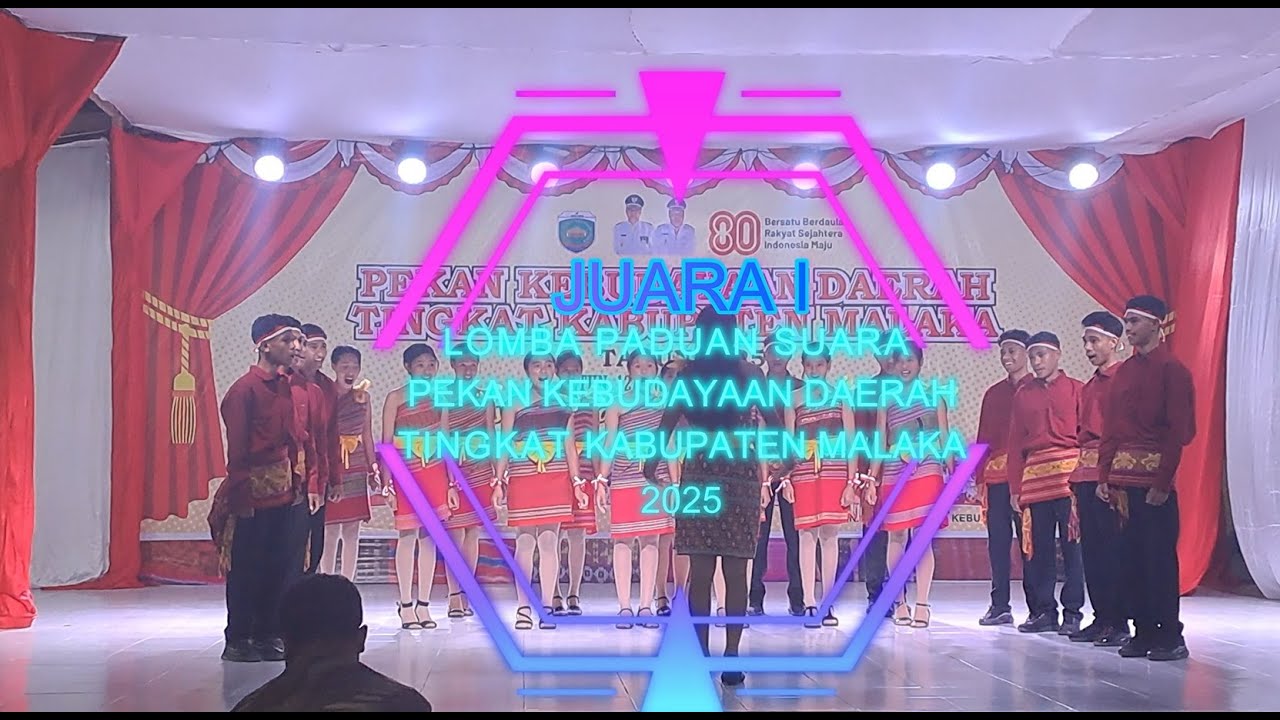 Juara 1 Lomba Paduan Suara PEKAN KEBUDAYAAN DAERAH KABUPATEN MALAKA