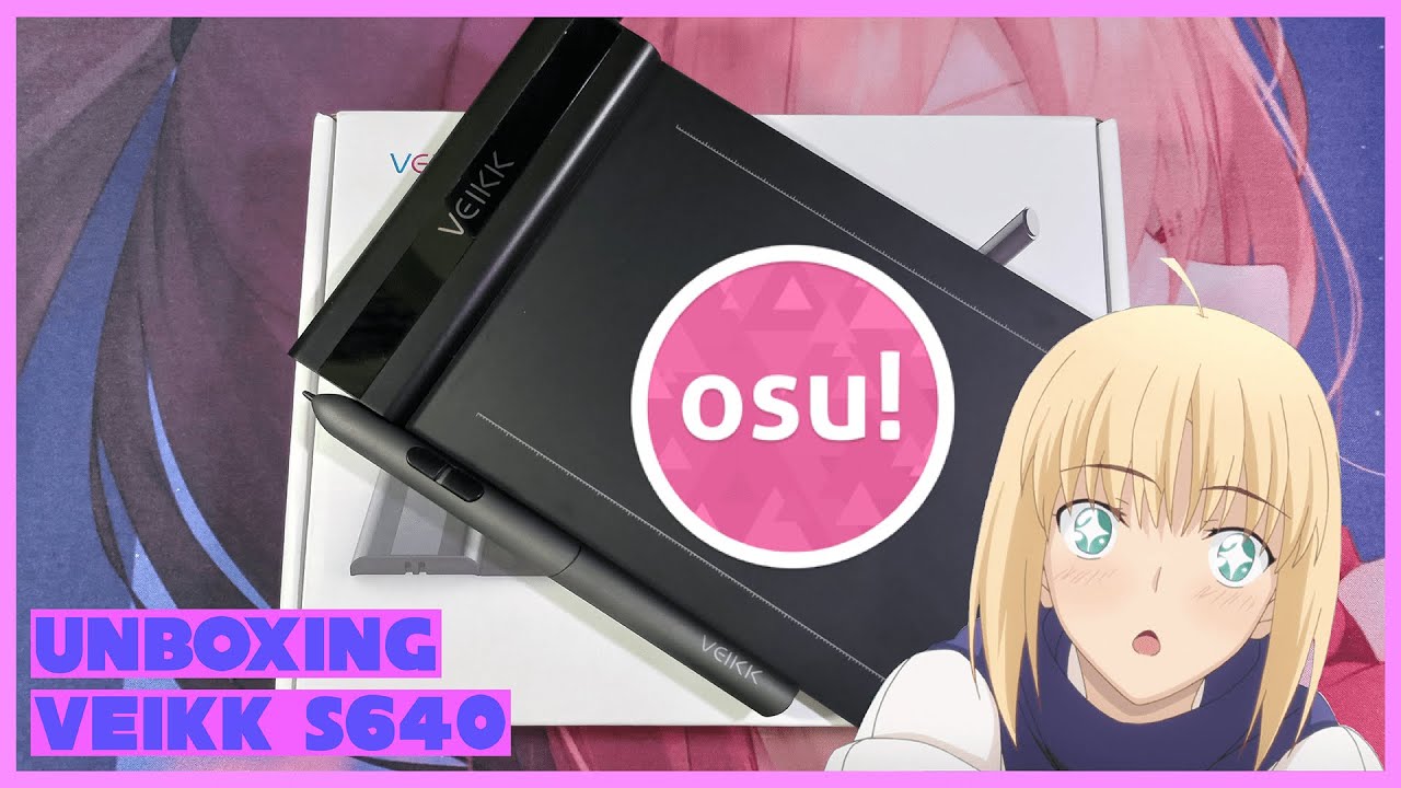 My first osu! tablet | Veikk S640