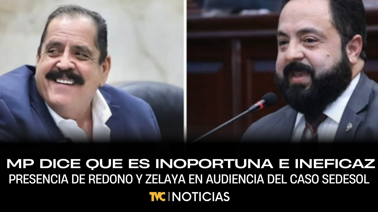 MP dice que es inoportuna e ineficaz presencia de Redono y Zelaya en audiencia del caso SEDESOL
