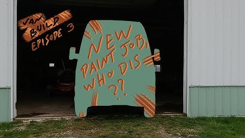 MAJOR Paint Upgrade on DIY Sprinter Campervan | Applying Raptor Liner