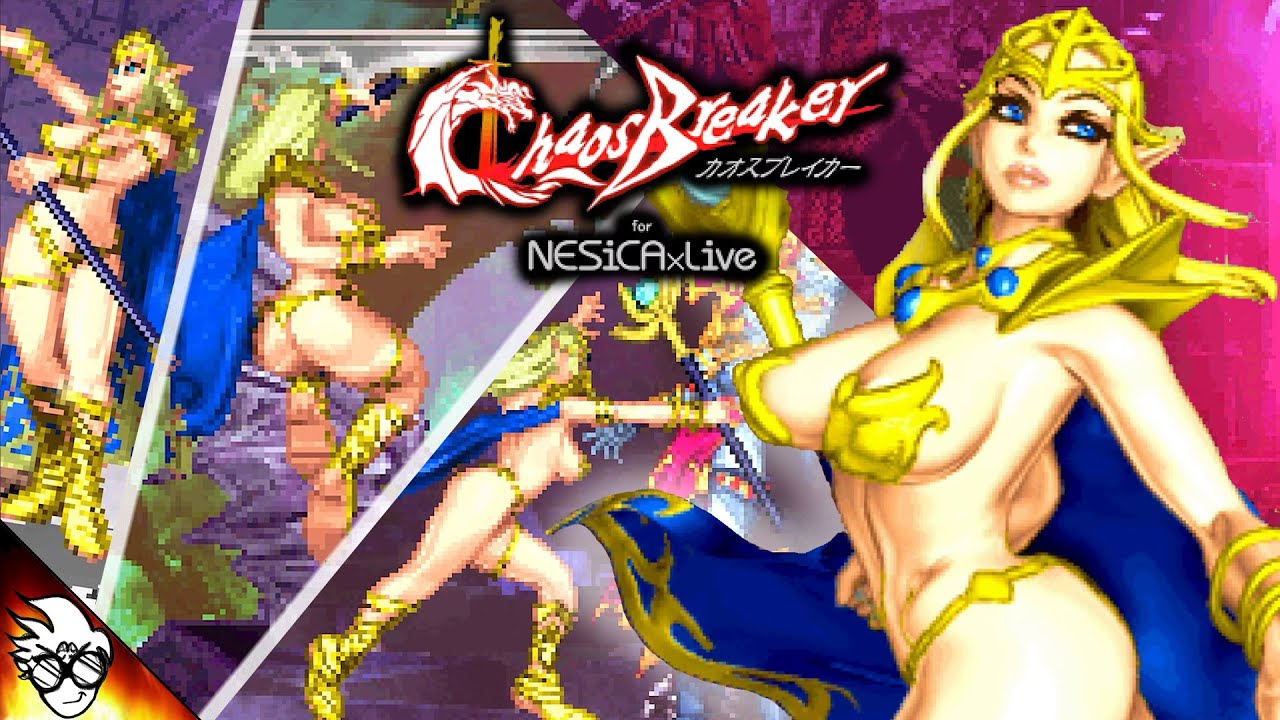Chaos Breaker for NESiCAxLive (Arcade / 2012) - Fina [Playthrough/LongPlay] (カオス・ブレイカー: フィナ)
