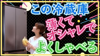 シャープの喋る大容量冷蔵庫【SJ-MF46H】がすごい！レシピの相談からお買い得情報まで！？