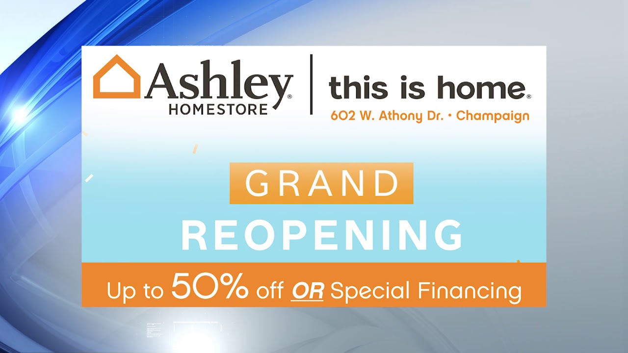 2451 AHBB Ashley Homestore Grand Reopening WCIA BB YouTube