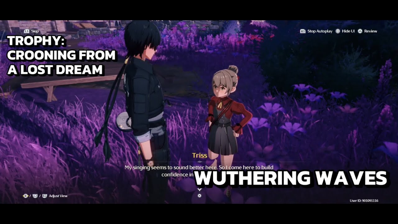 [Wuthering Waves Trophy] Crooning From A Lost Dream: Talk To Triss In The Lost Beyond After Quest