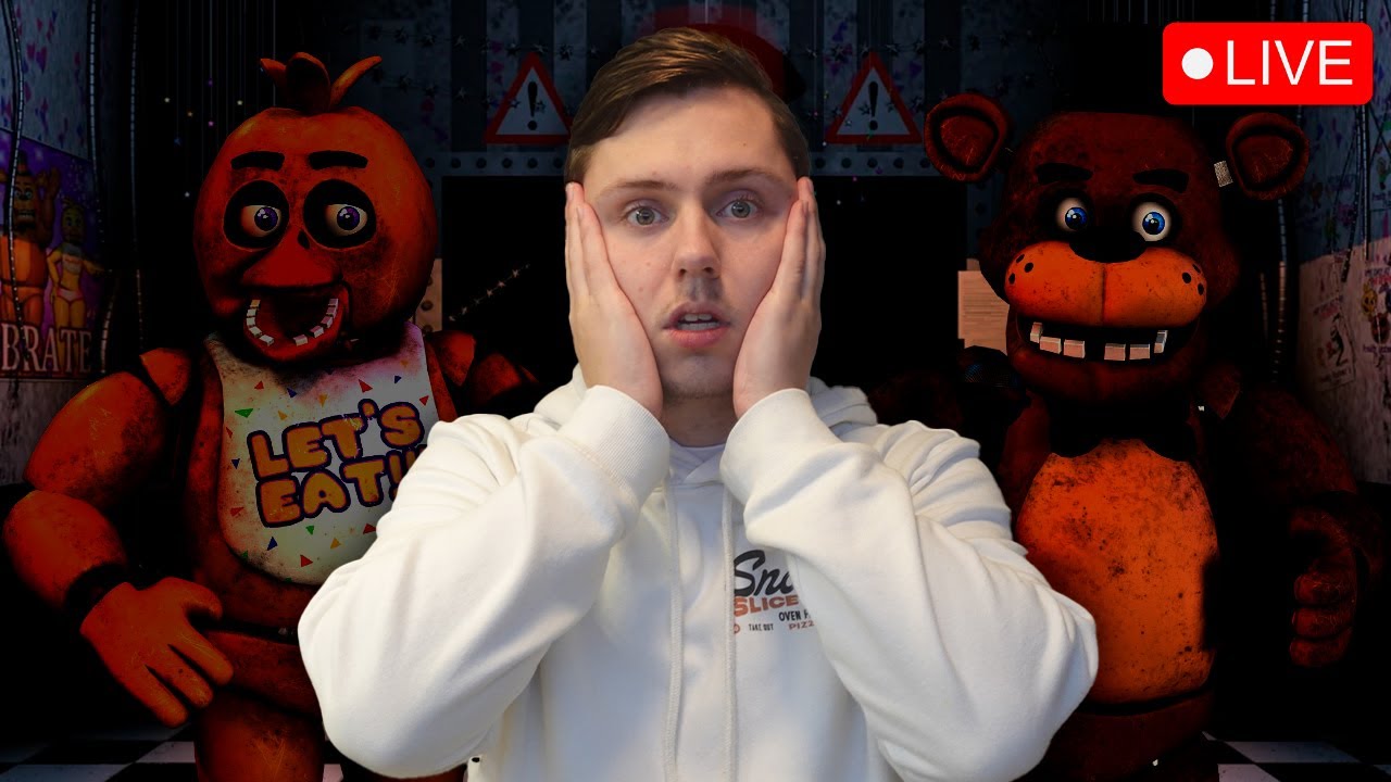 Eerste keer Five Nights at Freddy’s... (LIVE)