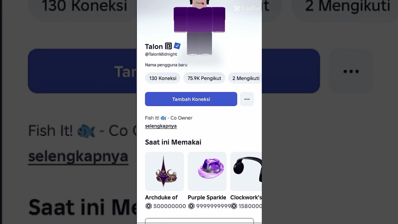 aku ketemu develofer Talon