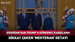 Erdoğan'dan Trump'a 'Mehteranlı' Karşılama #sondakika