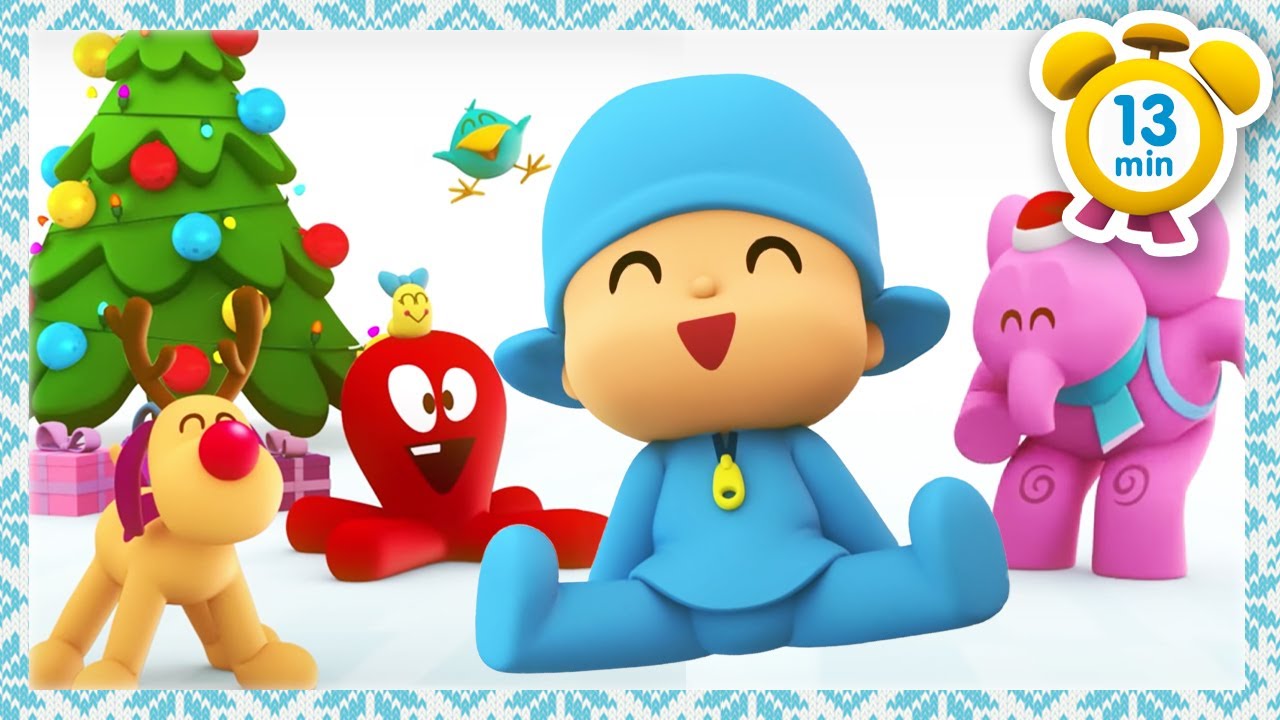 📖Cuento navideño de Pocoyó + Otras Canciones Infantiles [ 13 minutos ] | Música para Niños | Pocoyó