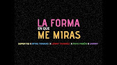 La Forma En Que Me Miras Super Yei X Myke Towers X Sammy X Lenny