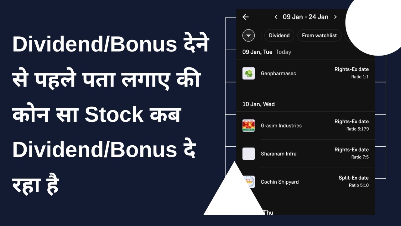 Groww New Features How To Find Dividend Paying Stocks How To Find