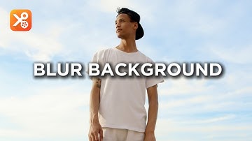 How to blur photo background on youcut video editor