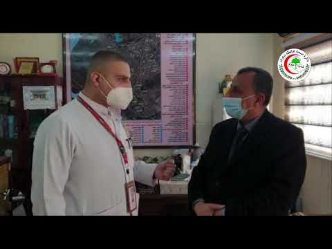 زيارة اعلام صحة نينوى الى مركز صحي القدس التدريبي