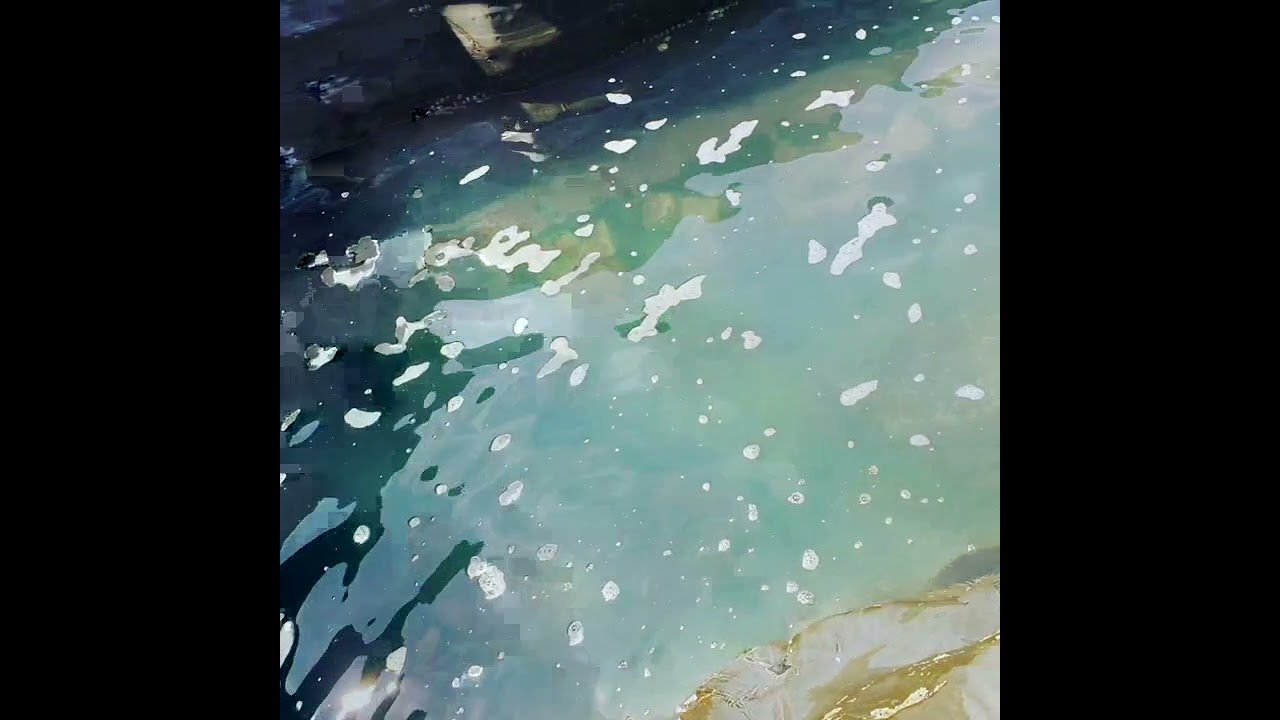 Sea caves, Seastacks and Clear water, County Clare, Ireland. 