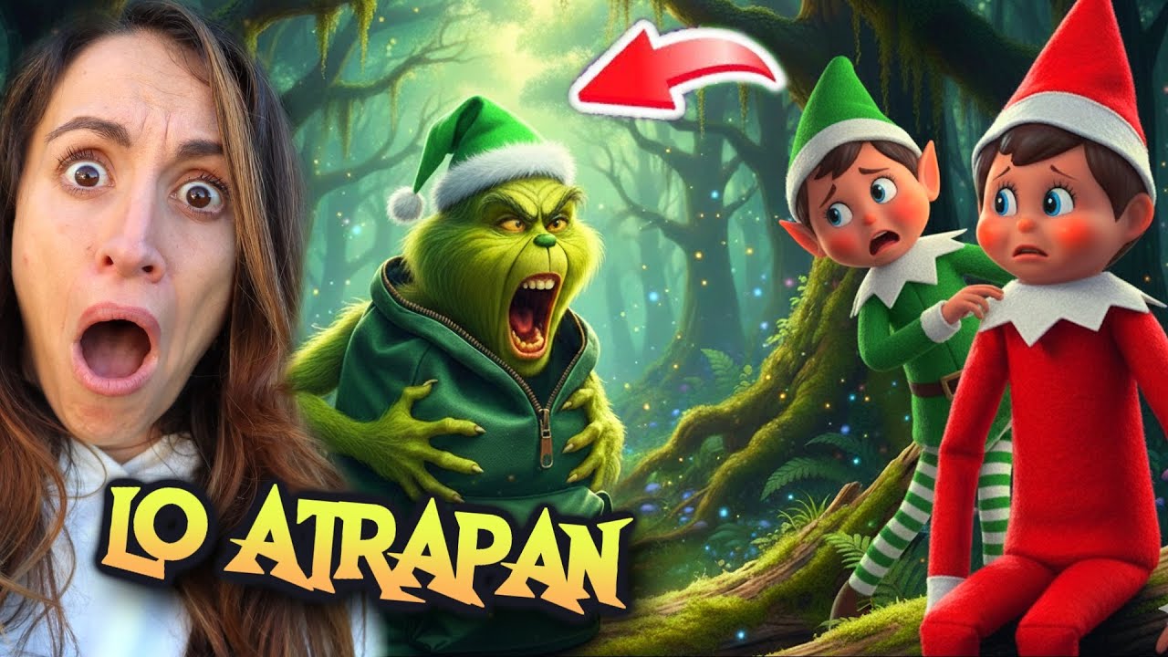 EL ELFO TRAVIESO y su PRIMO EL ELFO GREEN💚 ¡ENCIERRAN al ELFO GRINCH para SIEMPRE!🔐