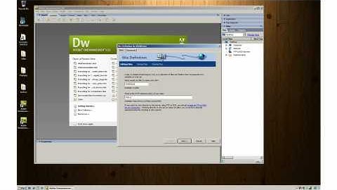 Web Design Essentials Screencast 1 - Defining your site
