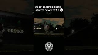 We got dancing pigeons at raves before GTA 6 💀#robloxevent #gta6 #hardstyle #mysticproductionsroblox