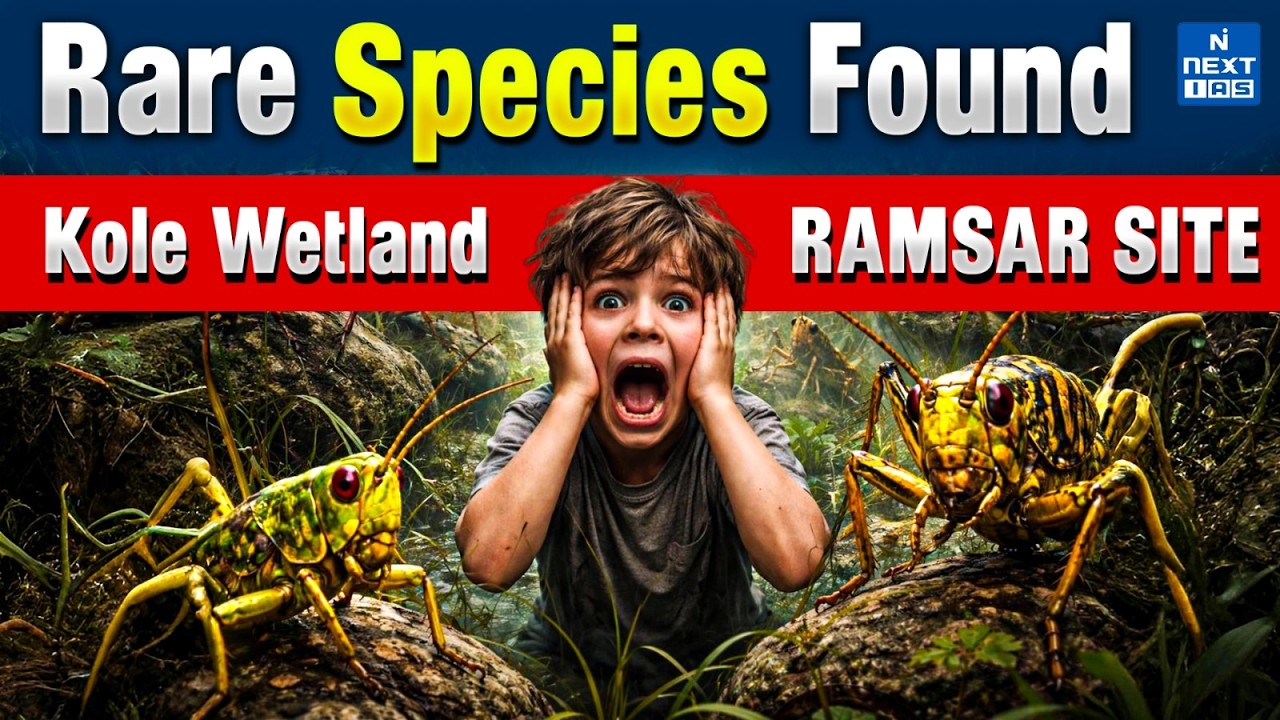 12 New Species Discovered | Kole Wetlands | Ramsar Site | Environment | Prelims 2026 | NEXT IAS