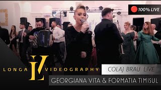 Georgiana Vita & Formatia Timisul ❌ Colaj Brau Live ❌ Nunta Petru & Nadin