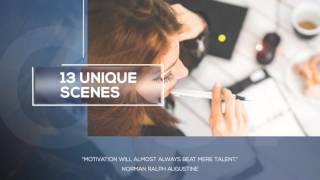 Clean Glass Corporate Slideshow After Effects Templates