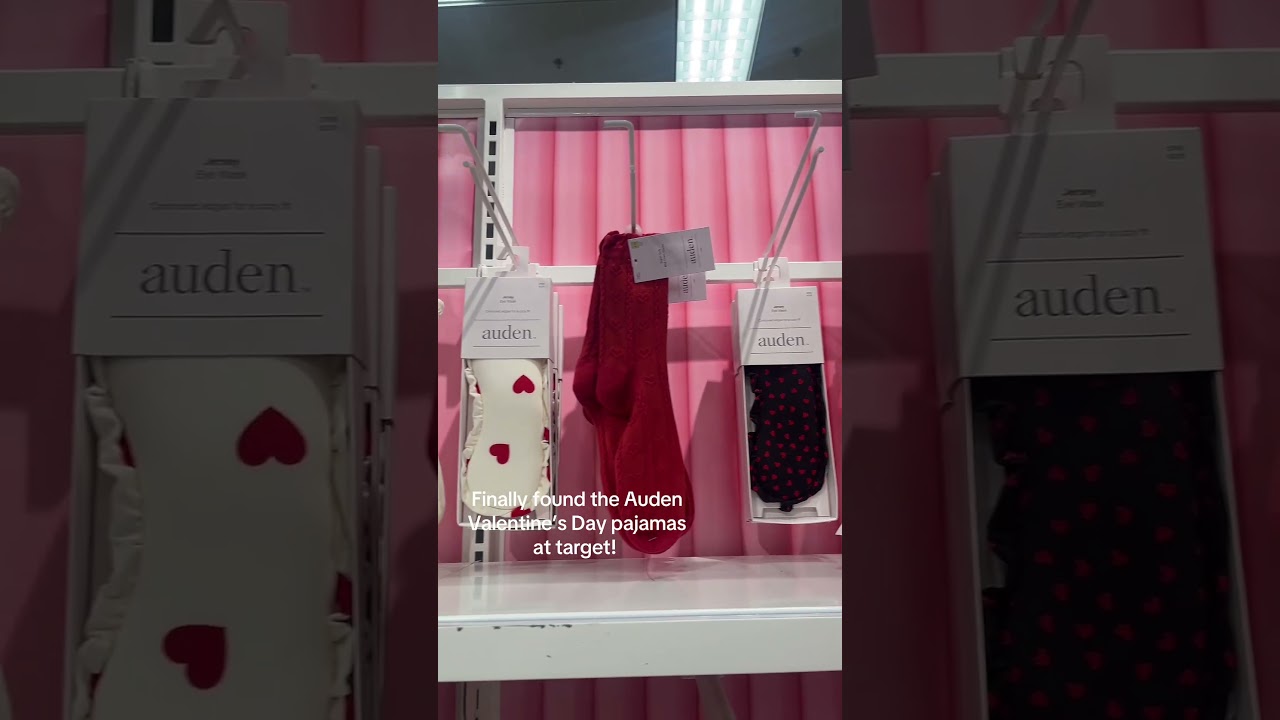 Found the cutest pajama set at target for Valentine&rsquo;s Day! #target #pajamas #matchingset #tiktok