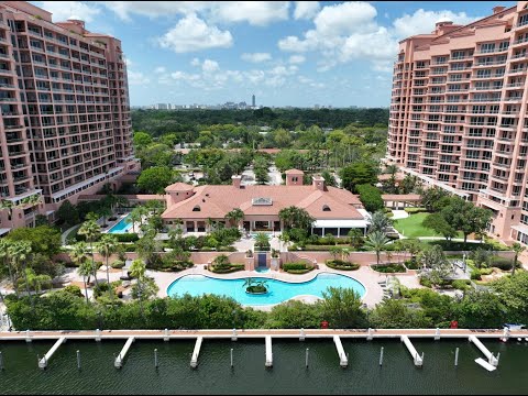 60 Edgewater drive 9H, Coral Gables, FL home video tour