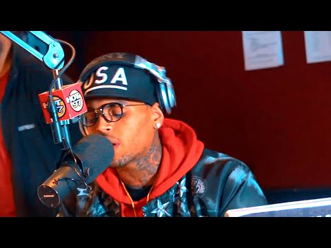 Chris Brown Freestyling