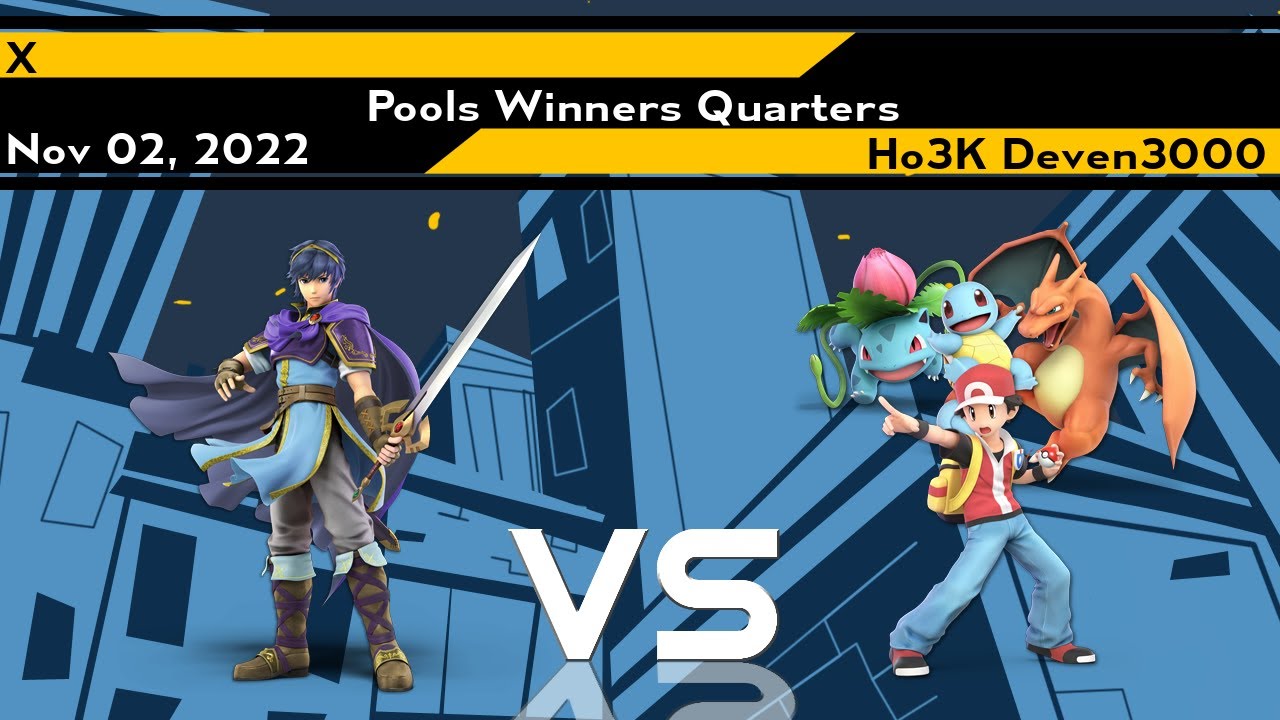 [Smash Ultimate] X vs Ho3K | Deven3000 - Xeno265 (Pools Winners Quarters)