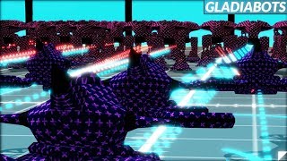 I Sent 100 Shotgun Bots to Fight 100 Snipers... (Gladiabots Gameplay) screenshot 5