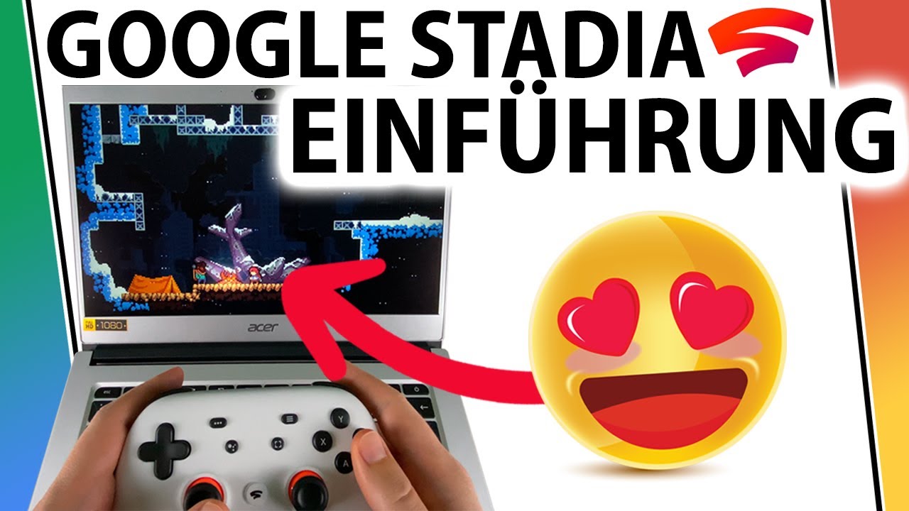 Google Stadia Premiere Edition auf dem Chromebook: Controller einrichten + Spiele starten | Deutsch