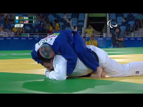 Judo | Uzbekistan v USA |  Men's +100 kg Preliminary Round of 16 | Rio 2016 Paralympic Games