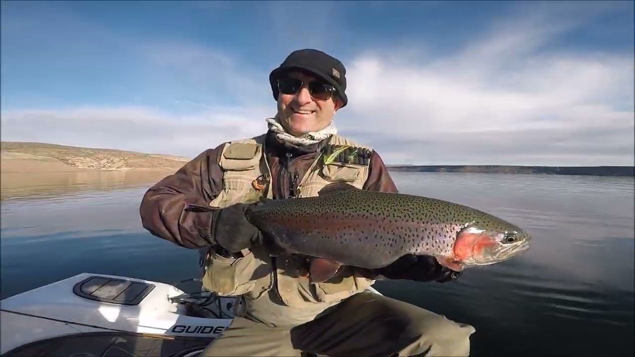 Pesca de Truchas Gigantes en Lago Piera del Águila - 