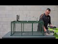 DJM1845 Green Fixed Garden Cart Assembly Instructions