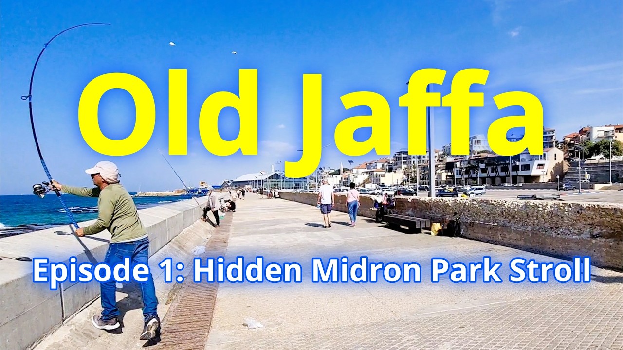 🇮🇱🌴A Walk in Old Jaffa (Ep. 1): Explore Midron Park’s Saturday Serenity