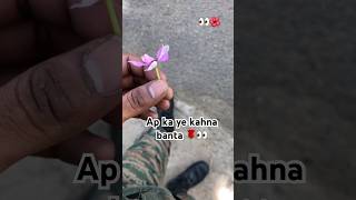 Ap ka ye kahna banta 🌸🫶 #armylover #feelthemusic #faujilyfstyle #ytshorts #trendingshorts