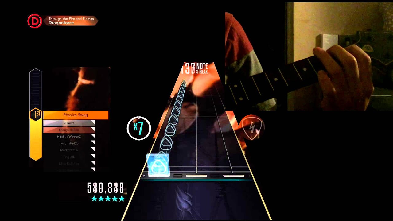 GH Live Through the Fire and Flames 1 million - YouTube