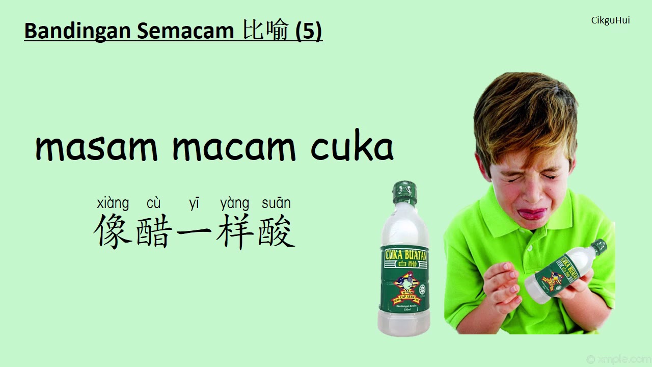 Tahun3 Bandingan Semacam 1 比喻 Youtube