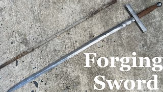 Forging a SWORD out of a Rusty Pin