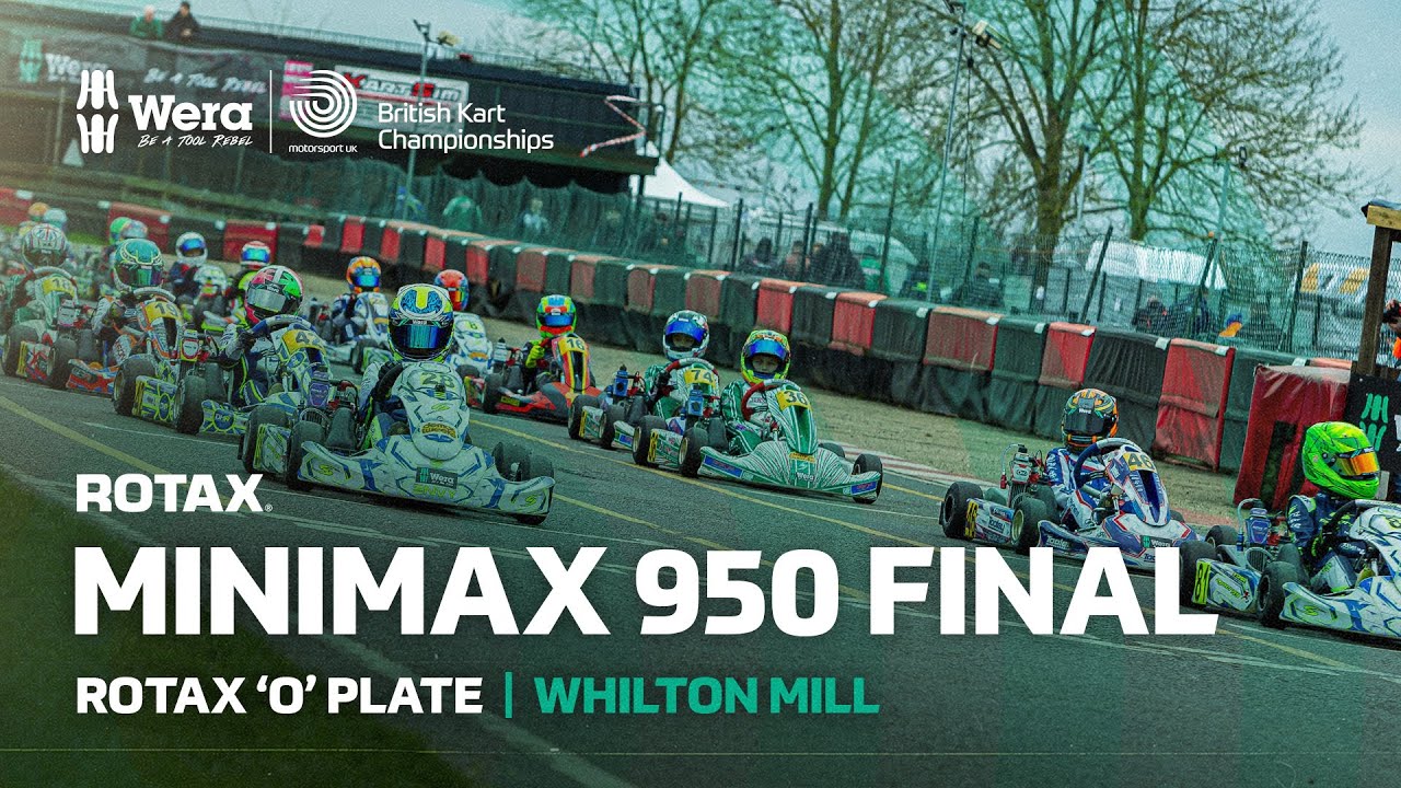 Keeping it cool | MiniMax 950 O Plate Final | Wera Tools British Kart Championships