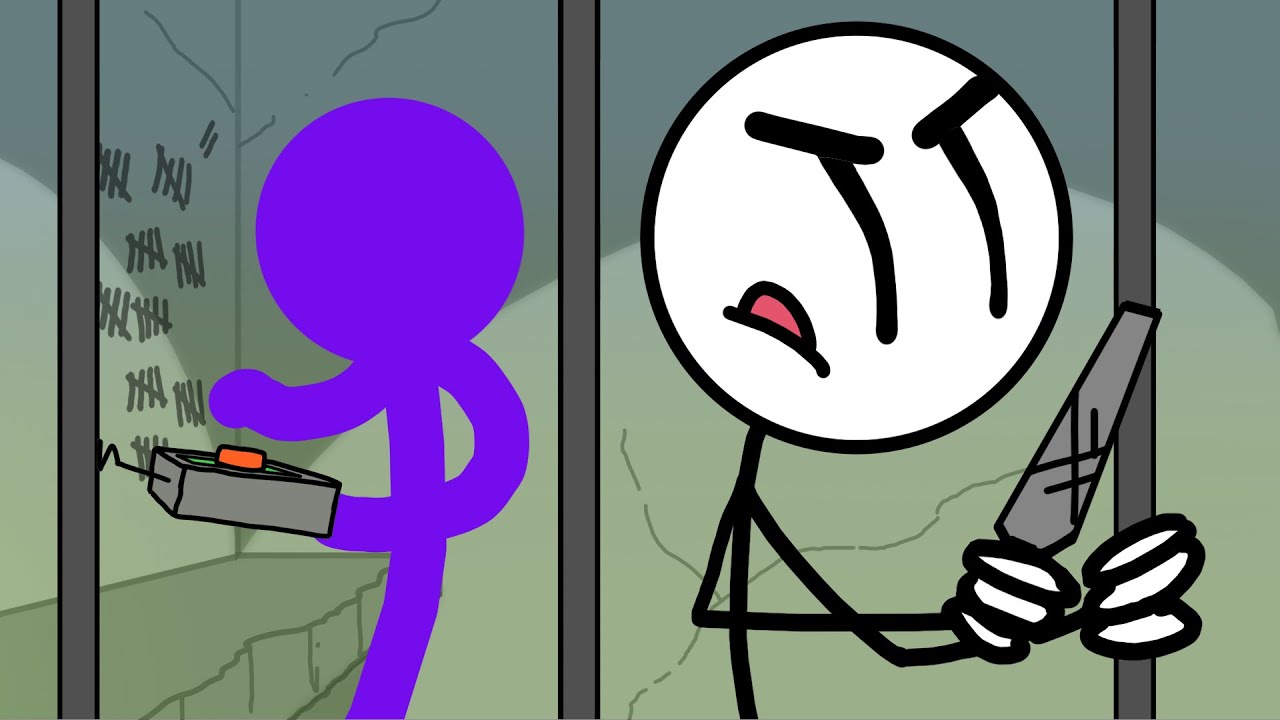 Escaping The Prison! With Alan Becker Henry Stickmin YouTube