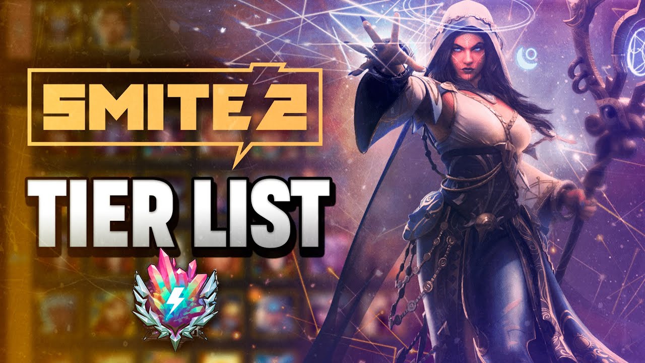 SMITE 2 TIER LIST: BEST GODS AND BUILDS FOR RANKED PLAY - YouTube